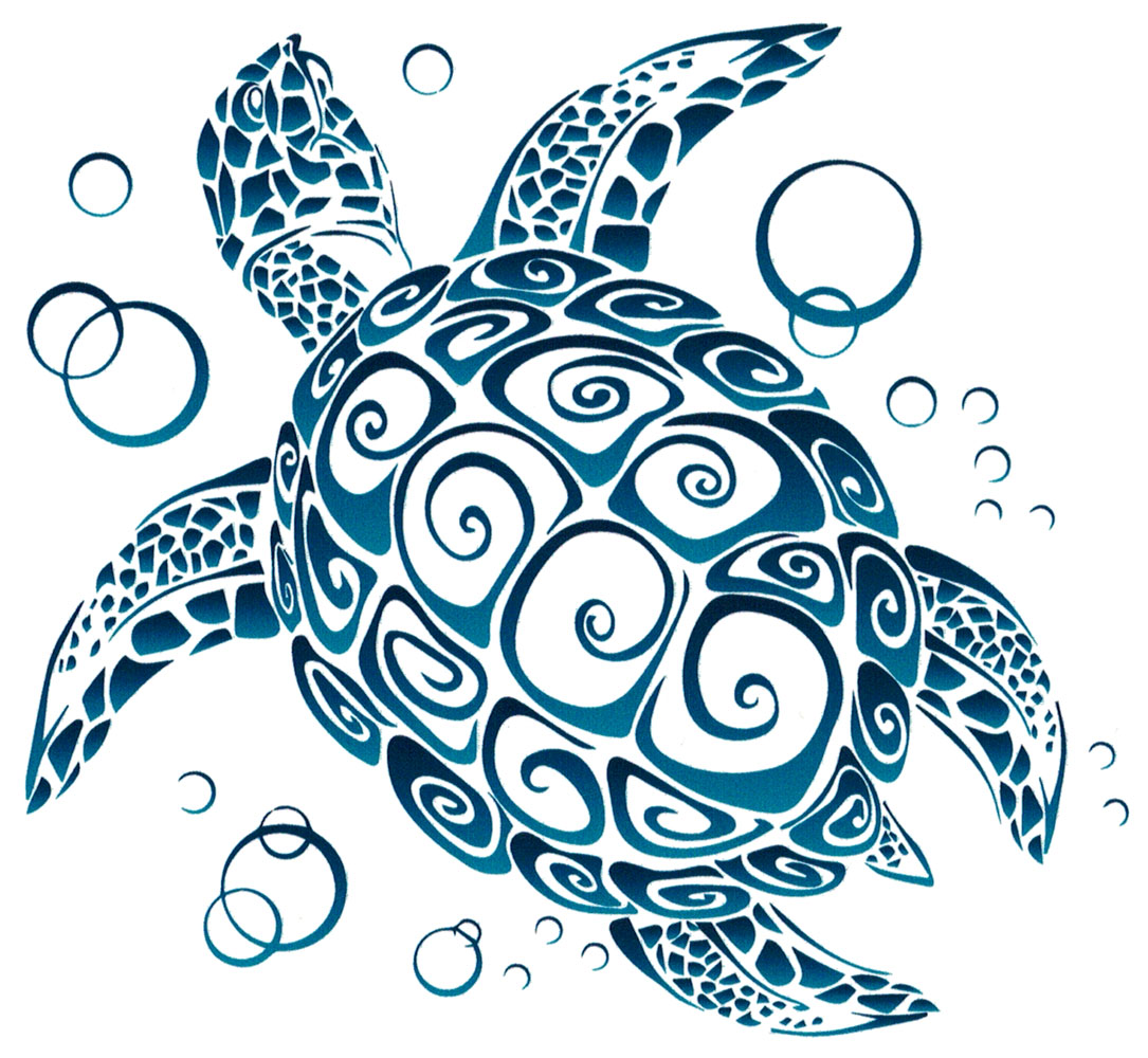 Tribal Sea Turtle.