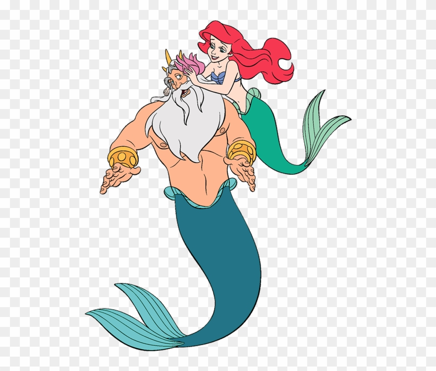 King Triton And Ariel S Sisters Clip Art 2 Disney Clip.