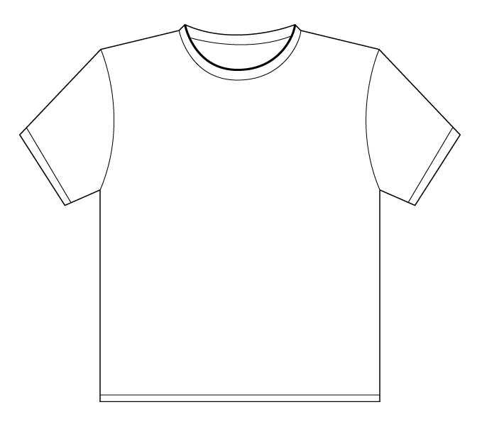 Free T Shirt Outline Template, Download Free Clip Art, Free.