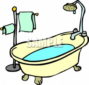 Bathtub Clipart.