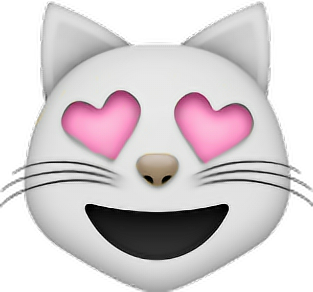 Png Hearts Emoji Tumblr Edit Overlay Cat Clip Art Royalty.