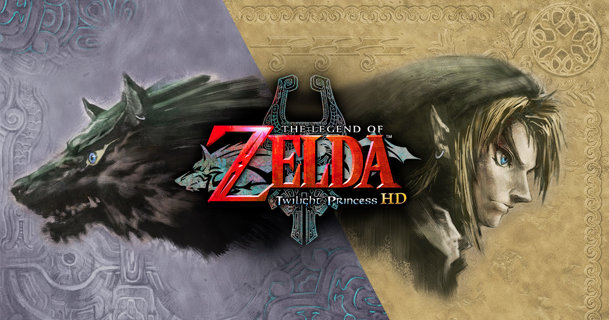 the legend of zelda twilight princess logo.