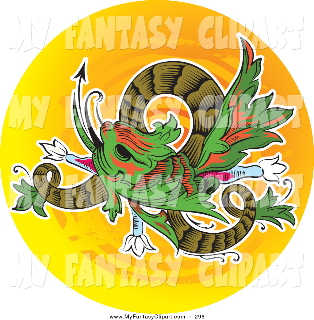 Royalty Free Chinese Dragon Stock Fantasy Designs.