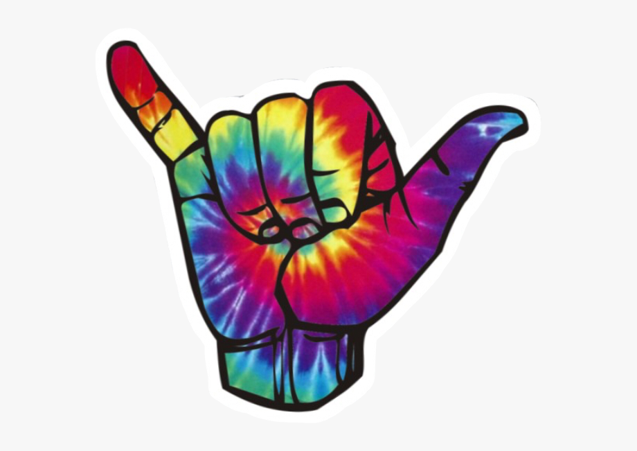 shaka #cute #rainbow #tie #dye #tiedye #pretty #bright.