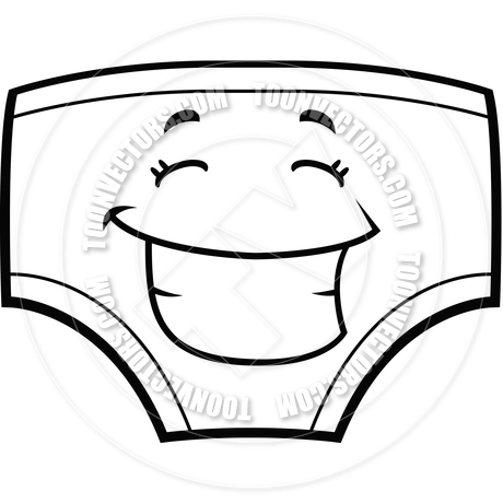 Underwear Clipart Black And White.