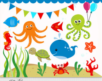 Undersea Clipart.