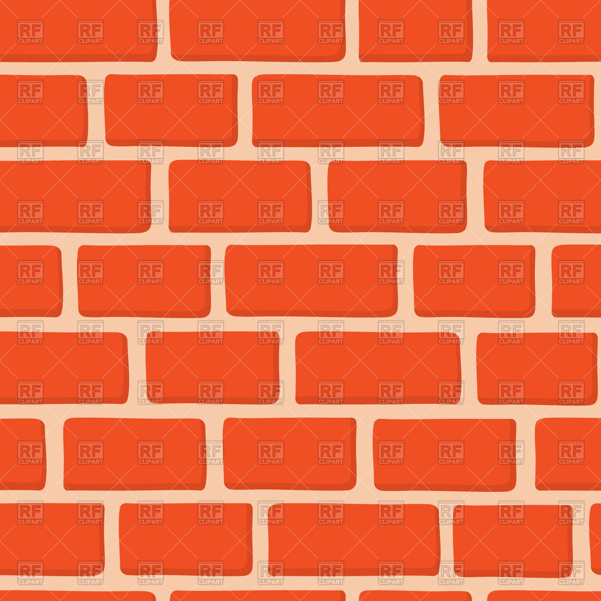 549 Brick Wall free clipart.