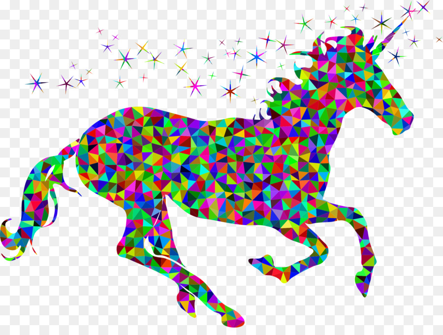 Unicorn Background clipart.