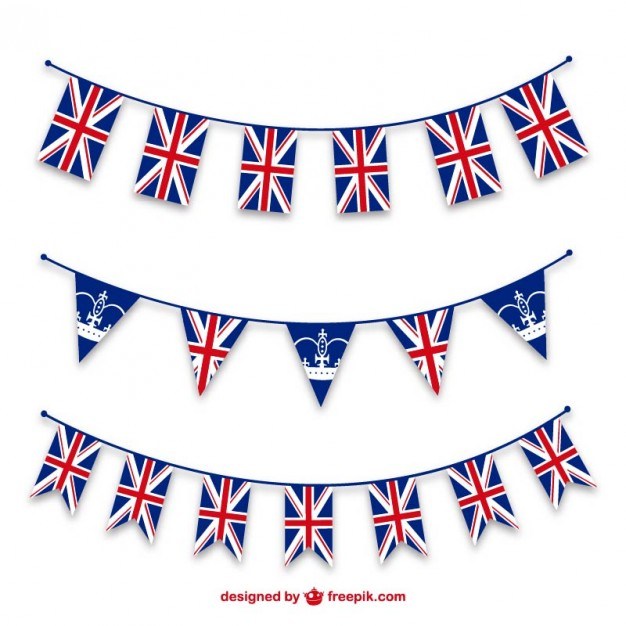 Union jack bunting border clipart 5 » Clipart Portal.