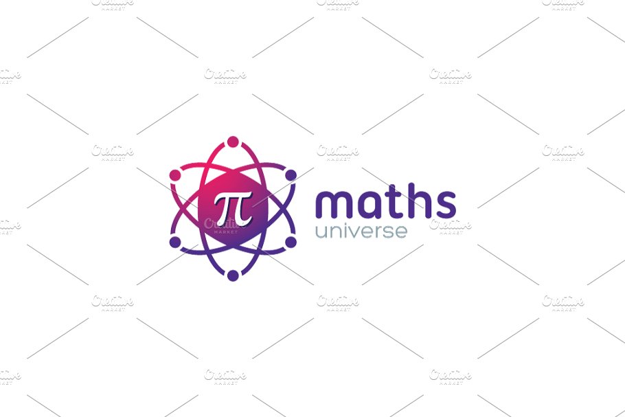 Pi Math / Mathematics Universe Logo ~ Logo Templates.