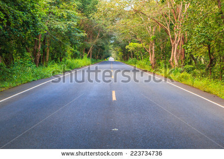 Country Lane Stock Photos, Royalty.