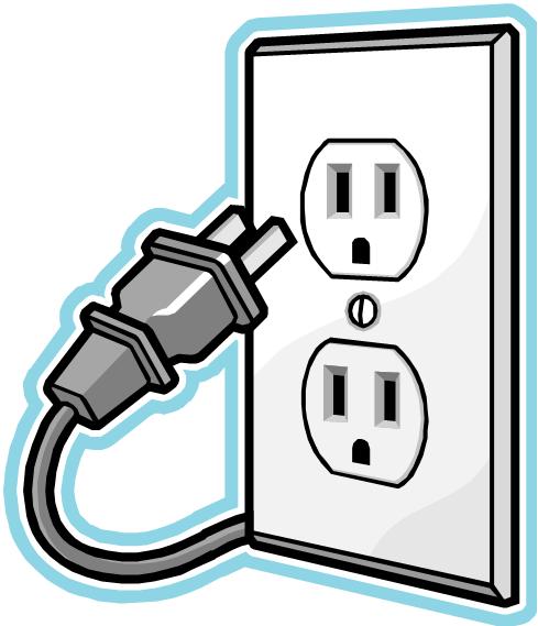 Unplug Clipart.