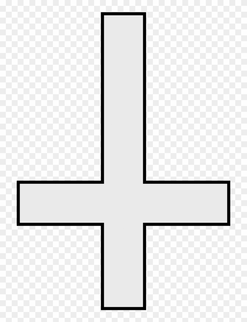 Upside Down Cross Png.