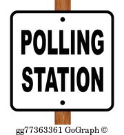 Polling Booth Clip Art.