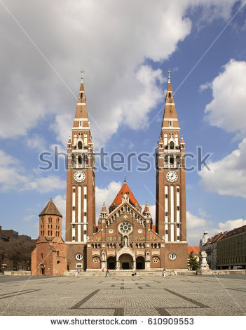 Votive Church Stock Images, Royalty.