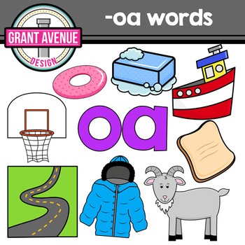 Vowel Teams Clipart.