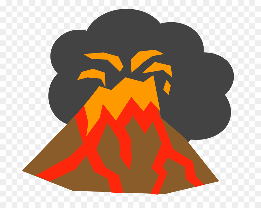 Volcano Cartoon png download.