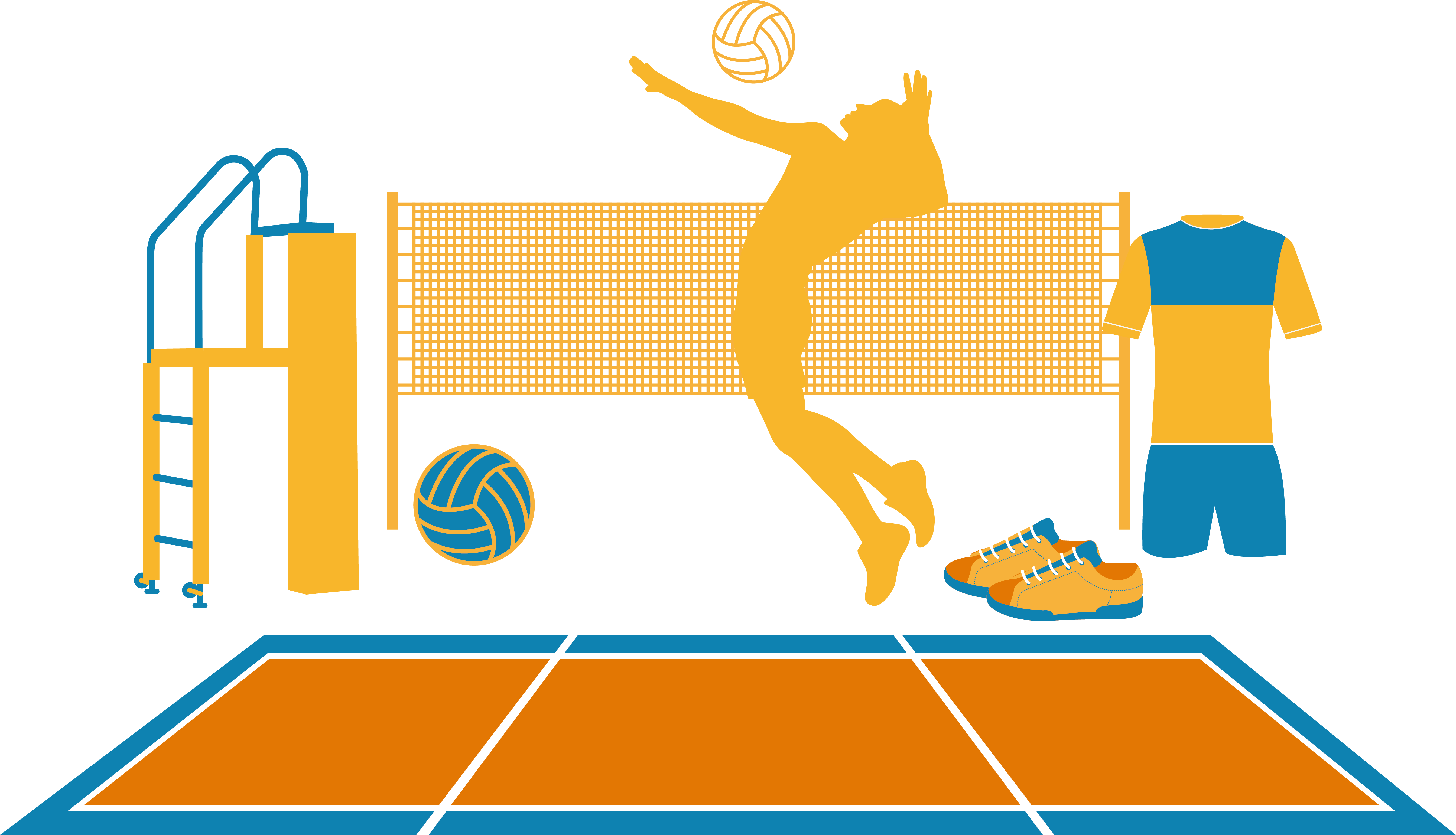 HD Volleyball Vecteur Euclidean Vector.