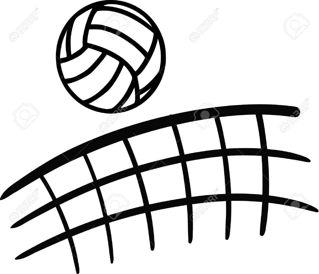 Volleyball Net Clipart & Free Volleyball Net Clipart.png.