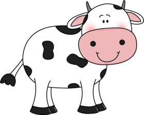 Download vaca dibujo png.