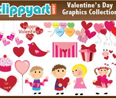 24 Best Valentine\'s Day Clip Art for Teachers images in 2019.