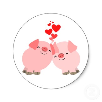 Pig clipart valentines, Pig valentines Transparent FREE for.