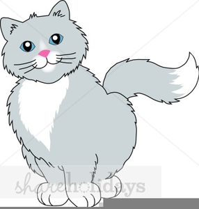 Free Cat Valentine Clipart.