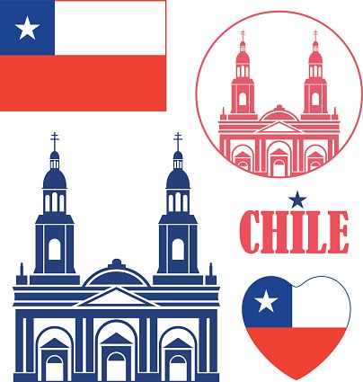 Santiago Chile Clip Art, Vector Images & Illustrations.