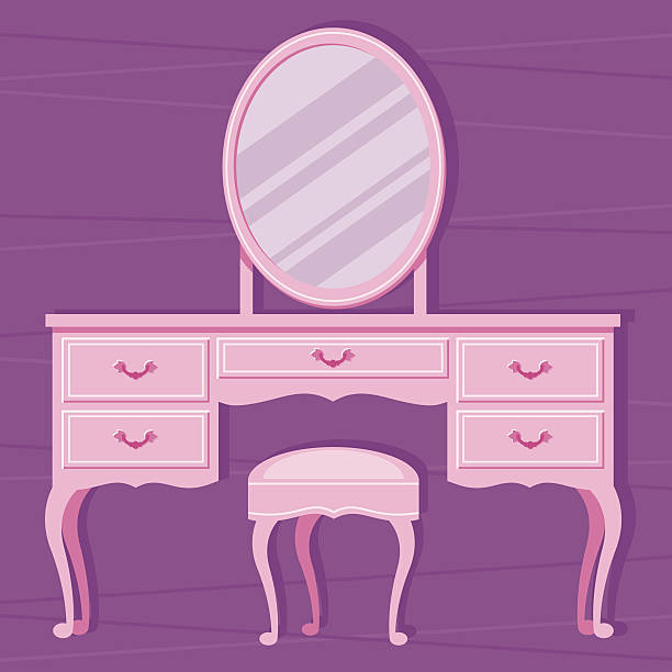 Vanity Table Clip Art, Vector Images & Illustrations.