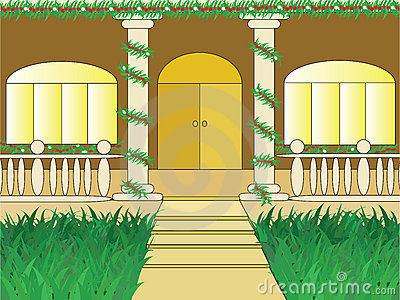 Veranda Clipart.