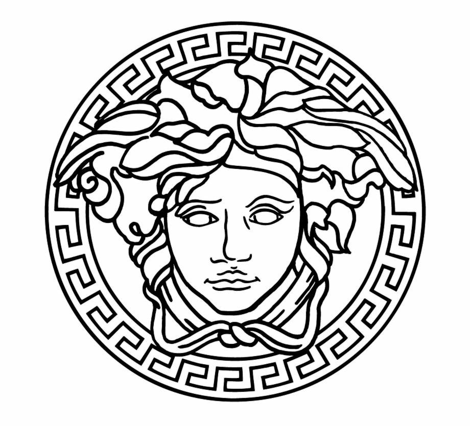 Gucci Coloring Pages Versace Logo Hd Png.