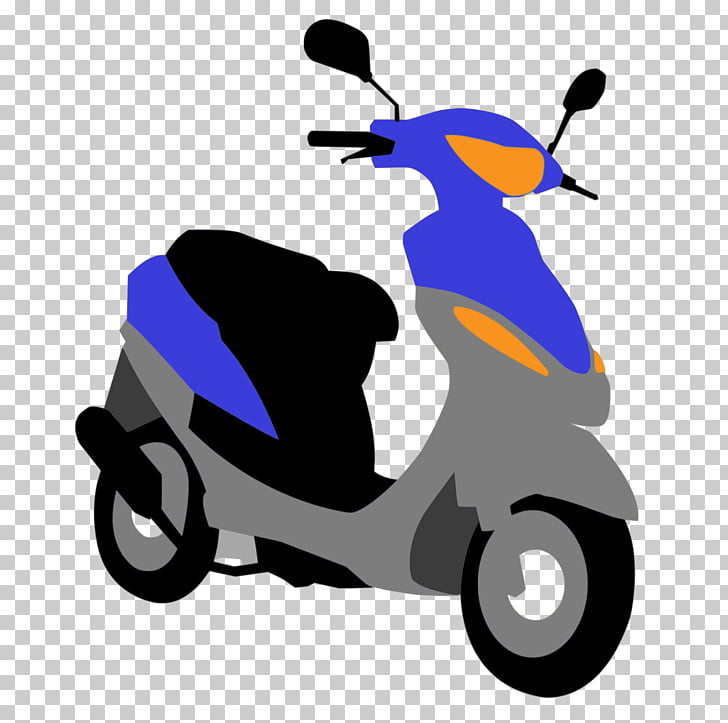 Scooter Motorcycle Moped Vespa, scooters. PNG clipart.