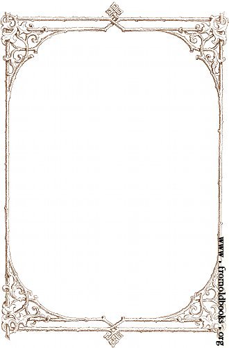 Free borders victorian border clipart.