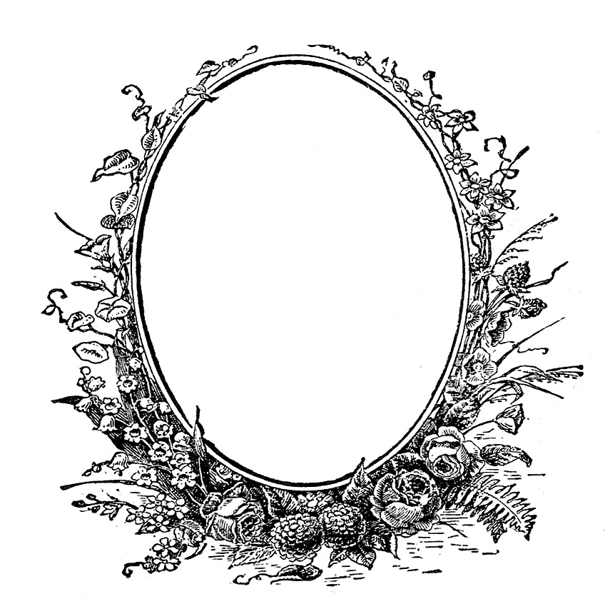 Victorian Flourish Clipart.