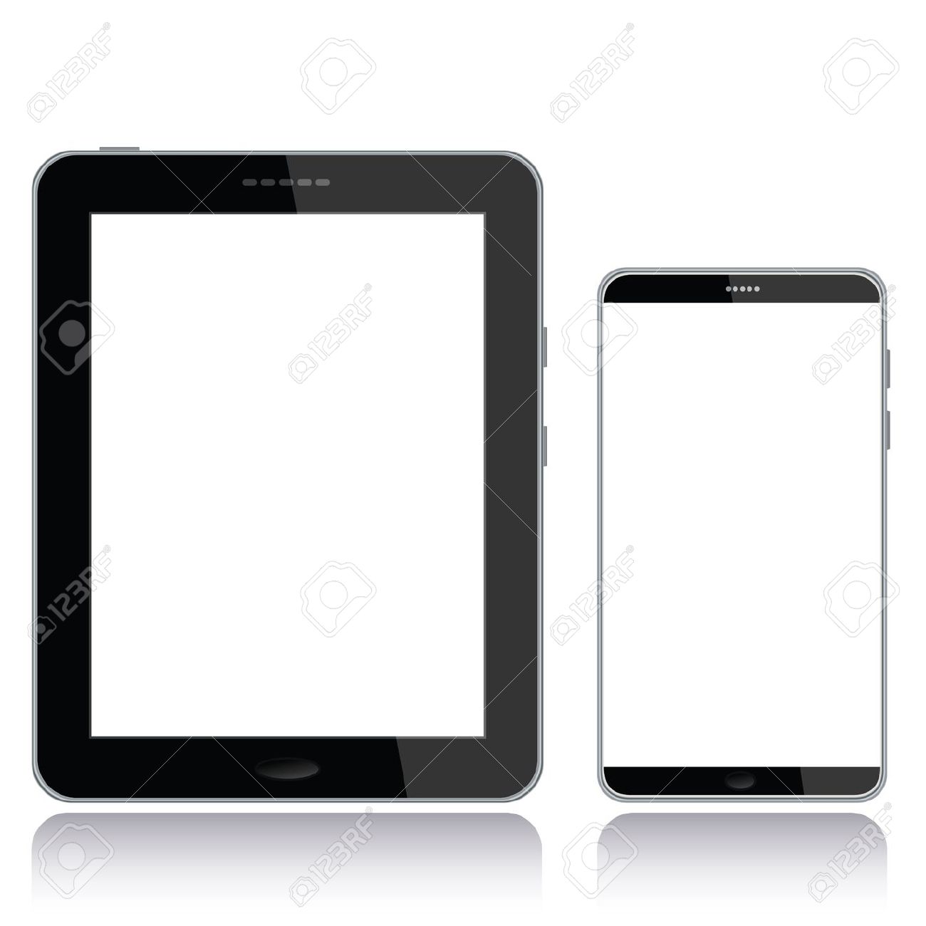 Phone Tablet Clipart.