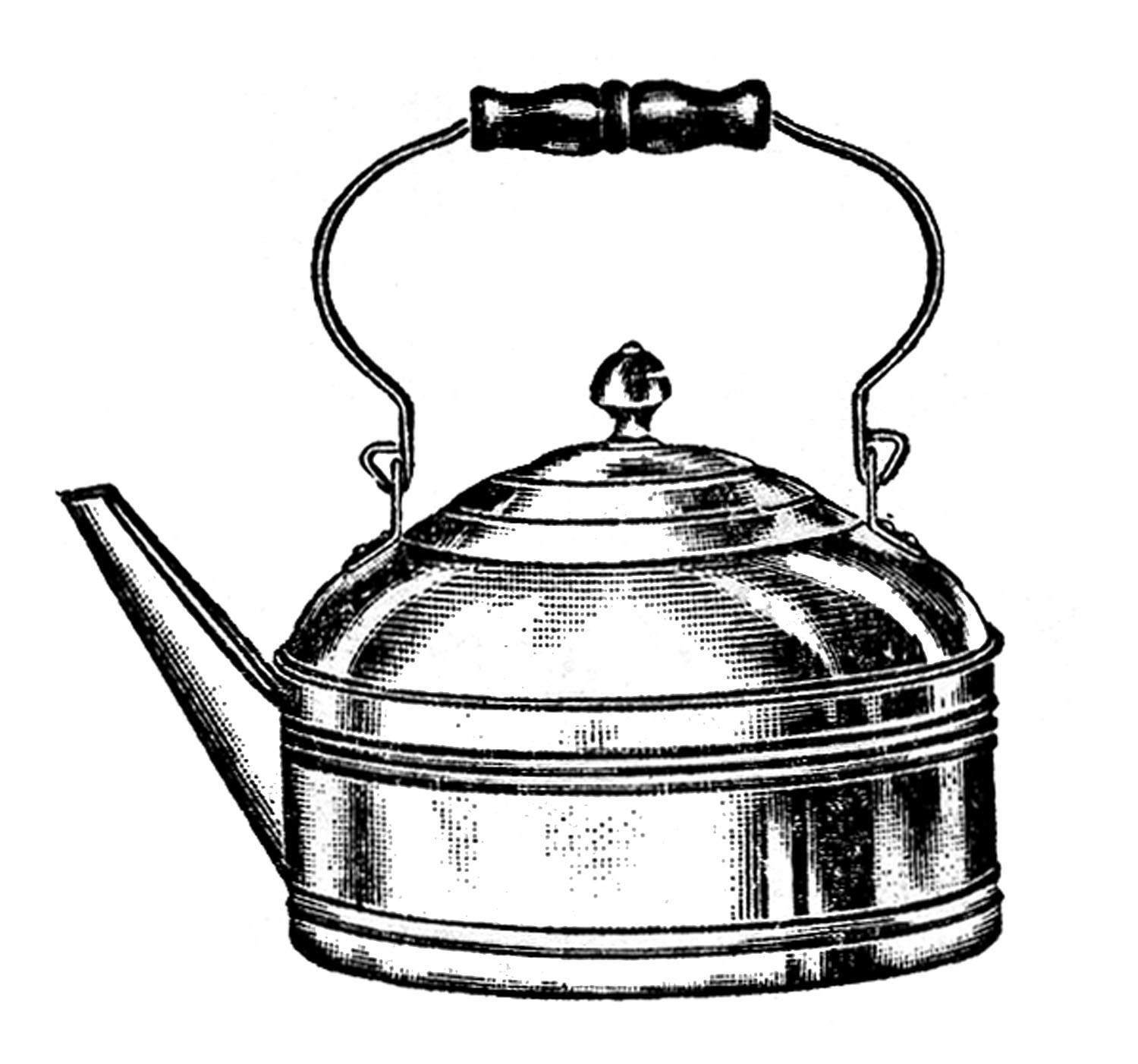 Vintage Kitchen Clip Art.