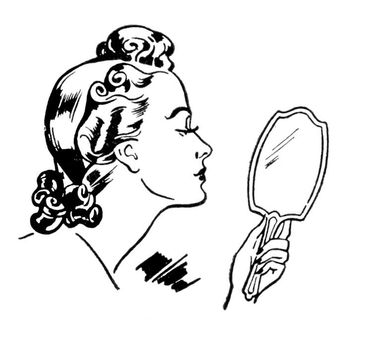 Vintage Woman Vector at GetDrawings.com.