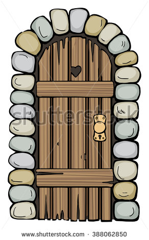 Old door clipart.