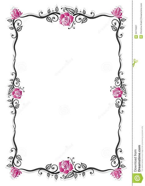 Image result for Filigree Border Clip Art Pink.