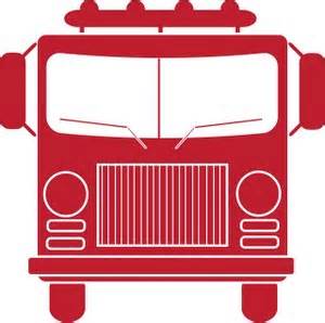 old fire truck clip art.