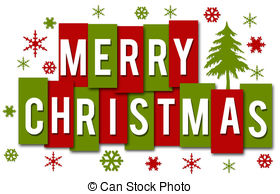 Merry christmas Clipart and Stock Illustrations. 399,095.