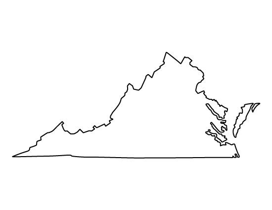 Virginia clipart outline cliparts suggest jpg.