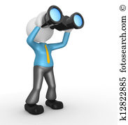 Binocular vision Clip Art and Stock Illustrations. 776 binocular.