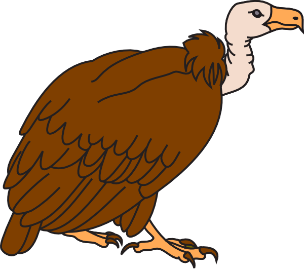 Cute Vulture Clipart.