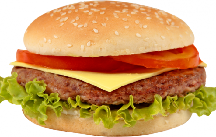 HD X Burger Png.