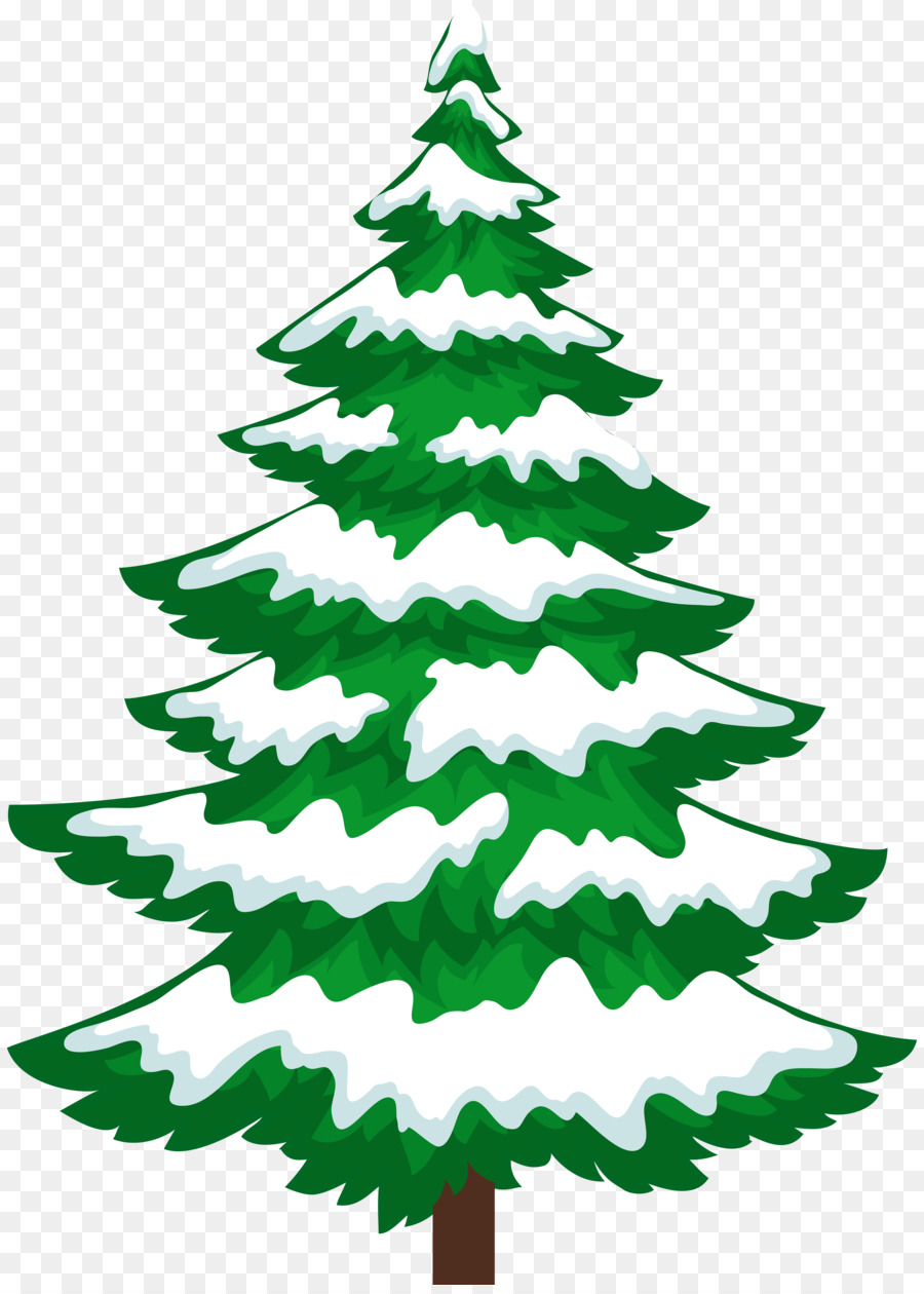 Snow Christmas Tree clipart.