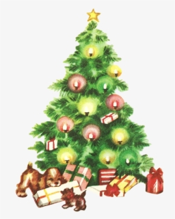 Free Vintage Christmas Clip Art with No Background.