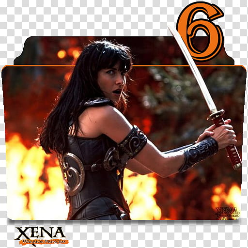 Xena Warrior Princess series and season folder ico, Xena S.