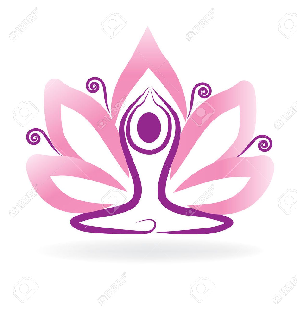 2313 Lotus free clipart.