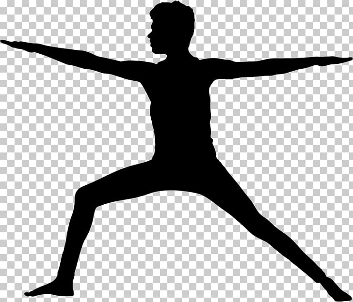 Yoga Silhouette Exercise Physical fitness , poses PNG.